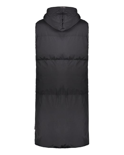 Herno Black Full Zip Down Vest
