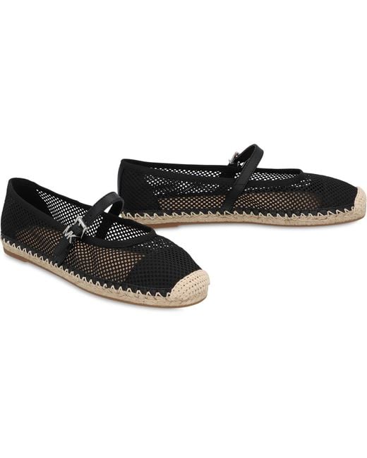 Michael Kors Black Lynn Espadrille