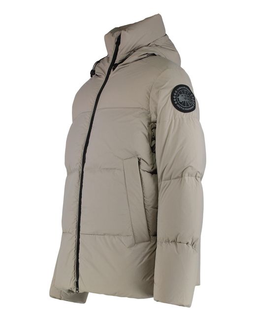Canada Goose Gray Padded Jacket Crofton Label