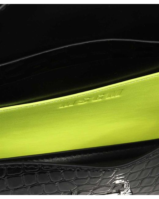 MSGM Black Crossbody Bag