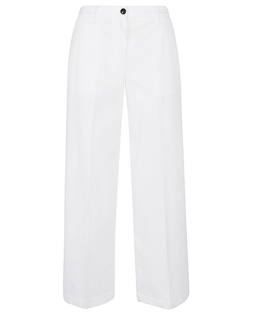 I LOVE MY PANTS White Trousers