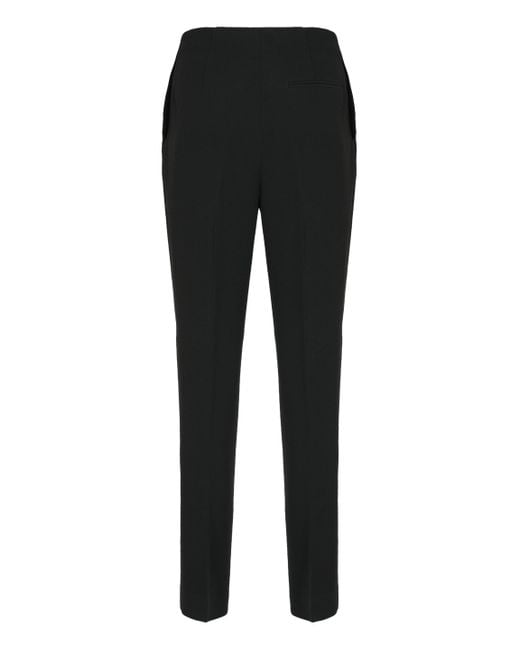 Alberta Ferretti Black Tailored Trousers