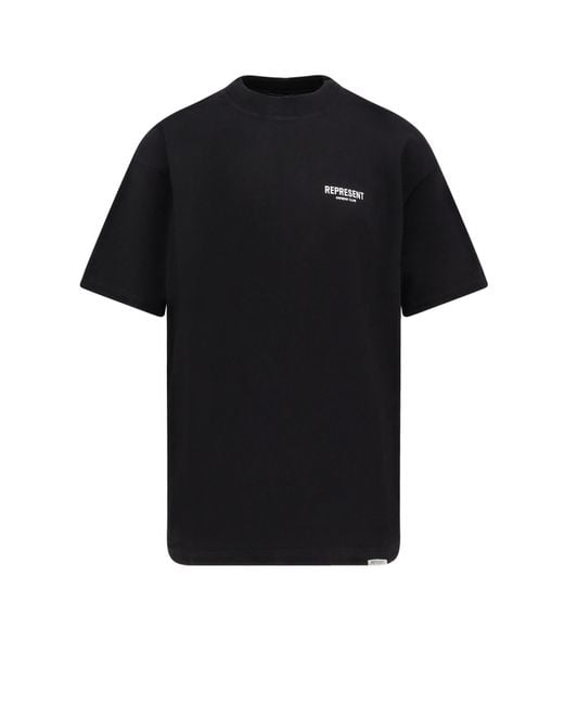 Represent Black T-Shirts And Polos