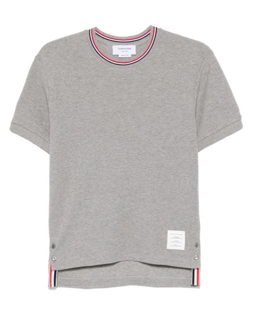 Thom Browne Gray T-Shirts And Polos Light