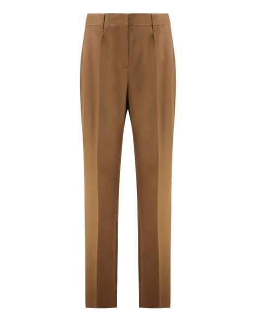 Max Mara Brown Trousers
