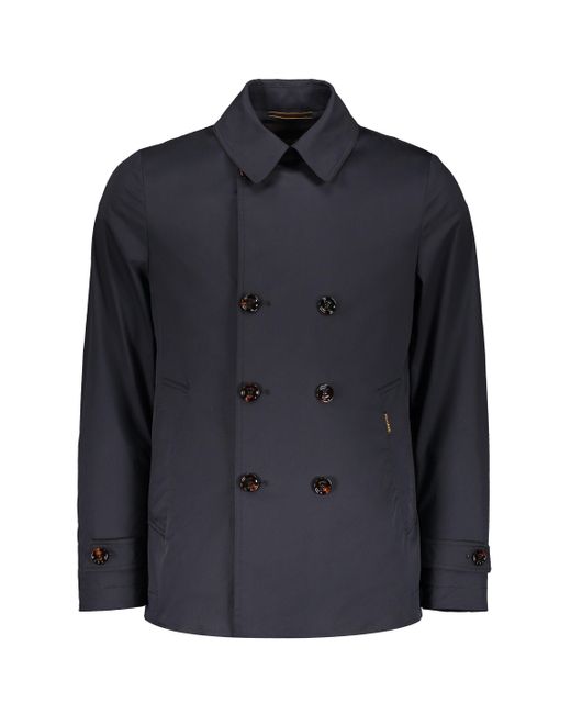 Moorer Blue Buttoned Jacket for men