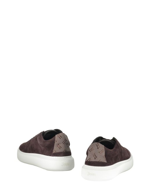 Herno Brown Low-Top Sneakers