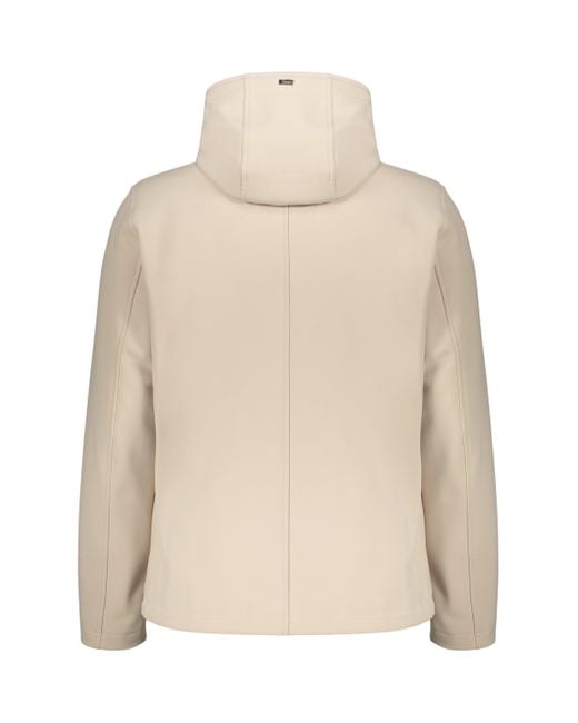 Herno Natural Lightweight Jacket With Hood For Every Occasion