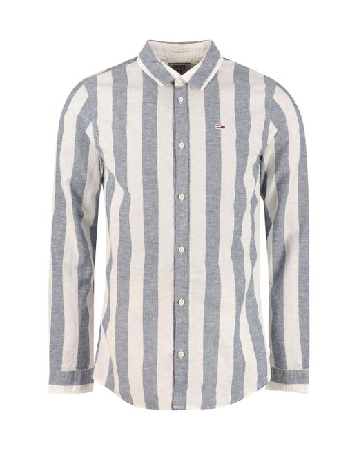 tommy hilfiger multicolor striped shirt