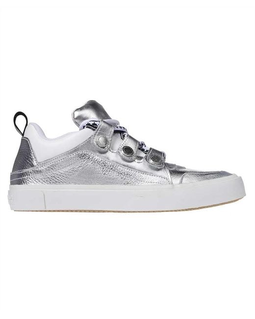 Marcelo Burlon White Low-Top Sneakers