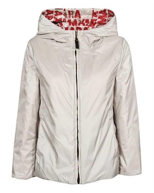 Max Mara Red Padded Jacket