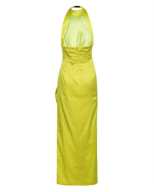 Gcds Yellow Strapless Dress