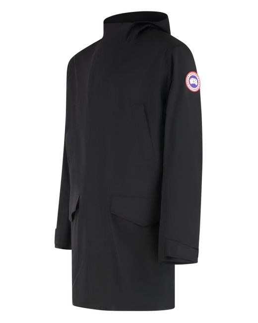 Canada Goose Black Barclay Technical Fabric Waterproof Jacket