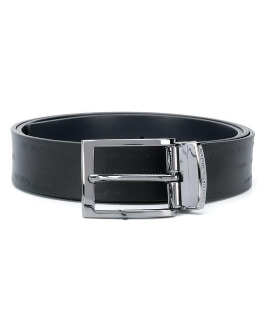 Emporio Armani Exclusive Black Belts