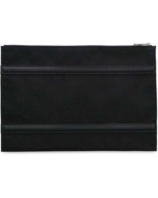 クラッチバッグ Alexander Mcqueen Black fabric beauty-case McQueen Beauty Case in Black for Men | Lyst