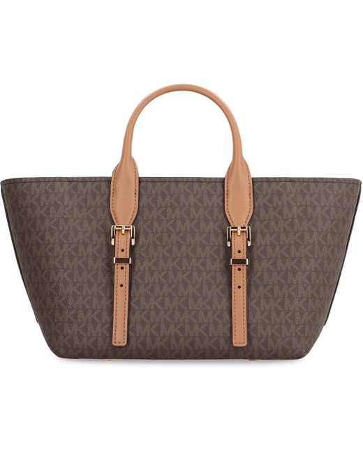 MICHAEL Michael Kors Brown Moore Pvc Handbag