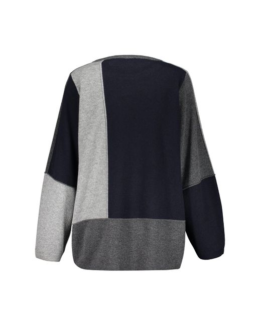 Fabiana Filippi Black Long Sleeve Crew-Neck Sweater