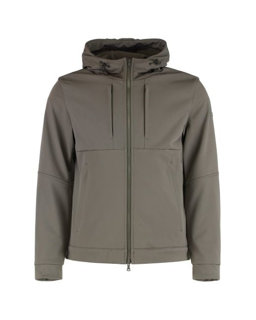 Paul & Shark Green Techno Fabric Jacket