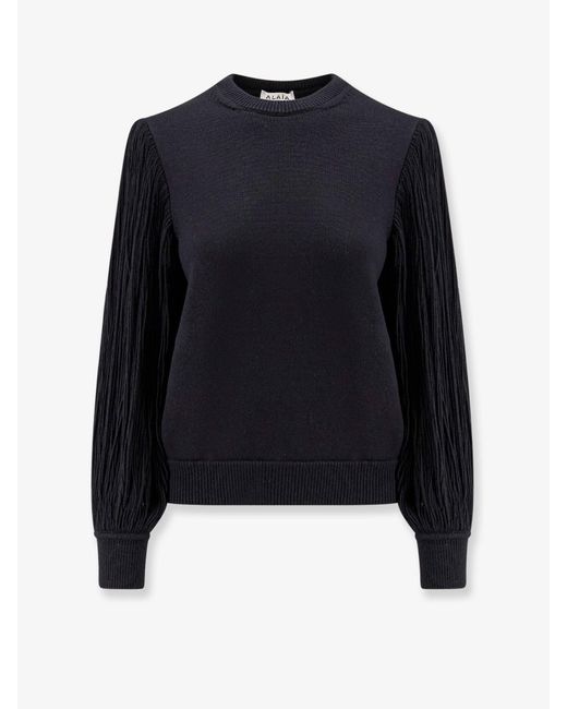 Alaïa Blue Alaia T-Shirts And Polos