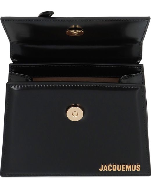 Jacquemus Black Le Chiquito Moyen Leather Handbag