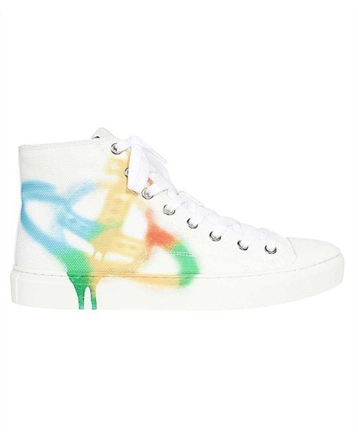Vivienne Westwood Women's White High-Top Sneakers