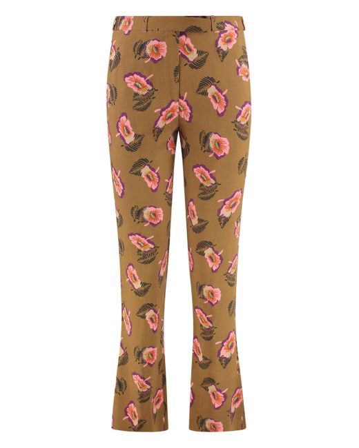 Etro Multicolor Viscose Trousers