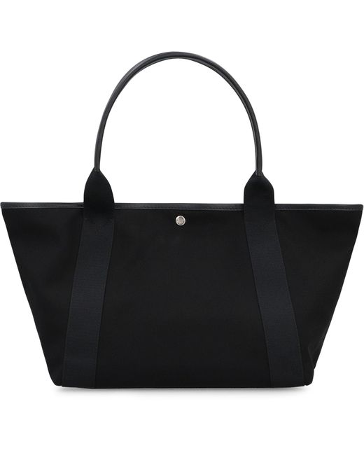 ハンドバッグ Balenciaga Biarritz Media Canvas Tote Bag Balenciaga Biarritz Media Canvas Tote Bag in Black | Lyst