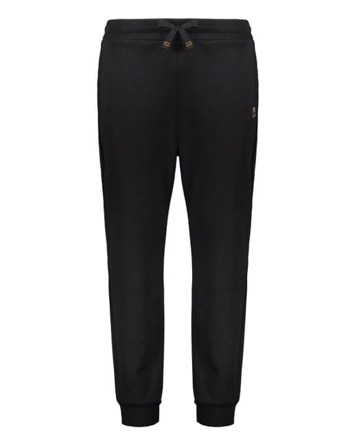Parajumpers Women's Black Athletic Pants Made Of Cotton