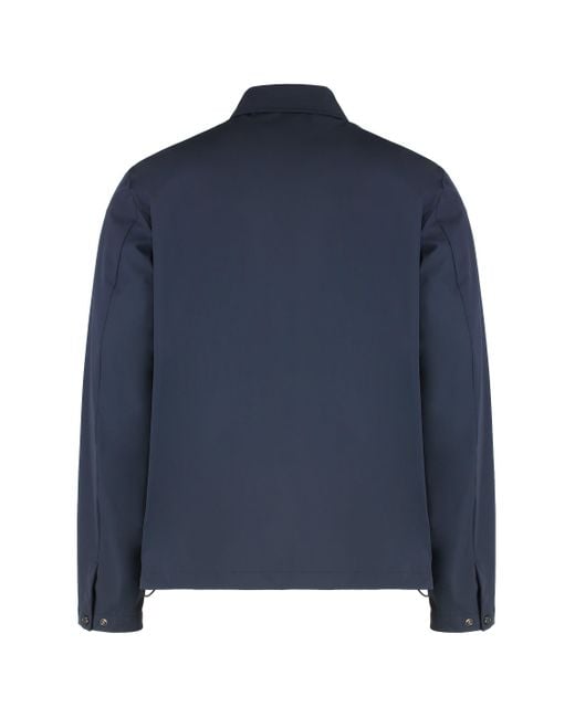 Paul & Shark Blue Techno Fabric Jacket