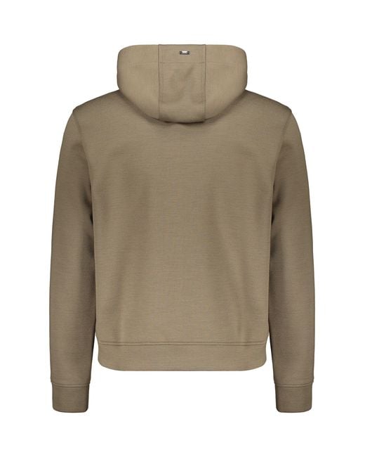 Herno Green Hooded Sweatshirt