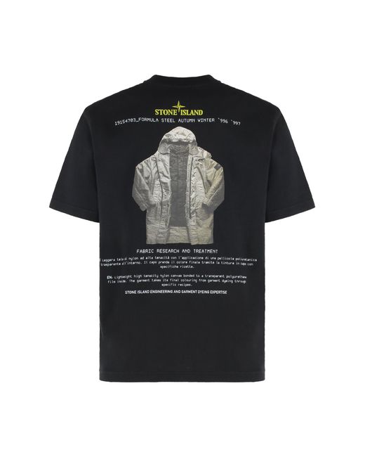 Stone Island Black Crew Neck T-Shirt