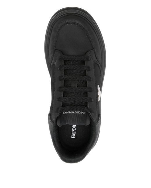 Emporio Armani Exclusive Black Sneakers