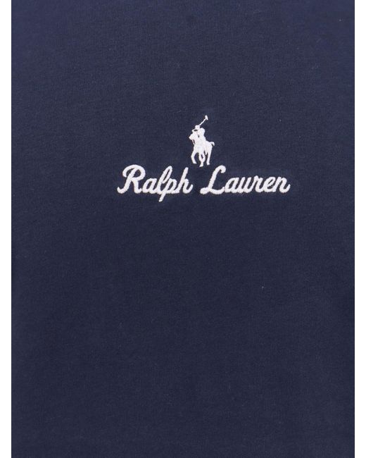 Polo Ralph Lauren Blue T-Shirts And Polos