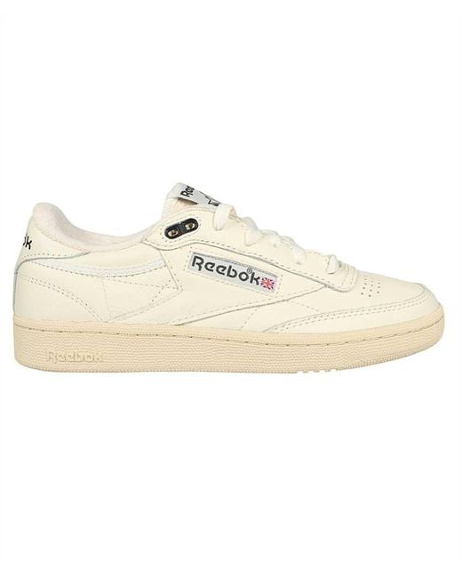 Reebok White Low-Top Sneakers
