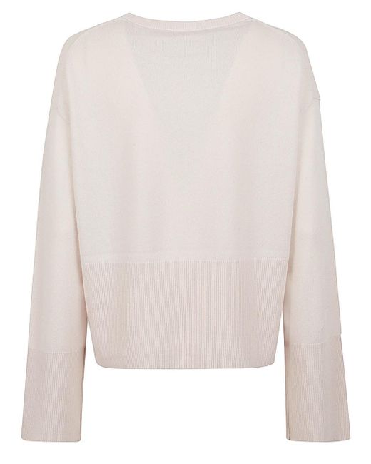 C.t. Plage White Sweaters