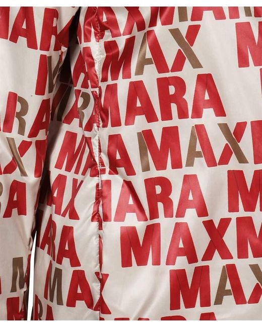 Max Mara Red Padded Jacket