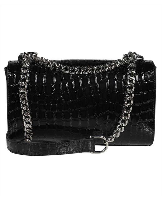 MSGM Black Crossbody Bag