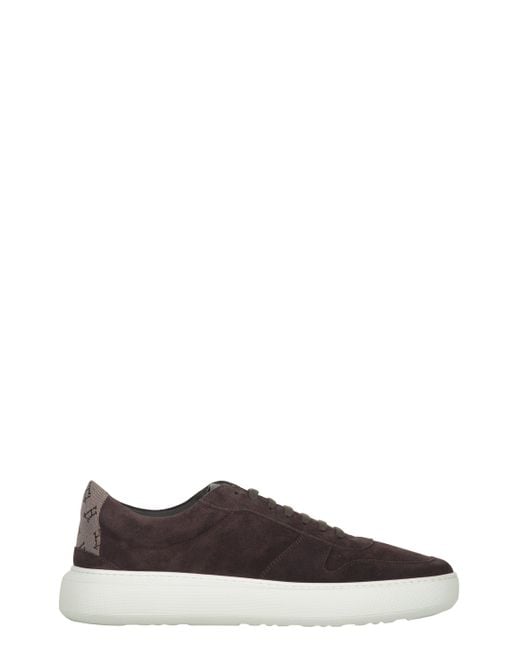 Herno Brown Low-Top Sneakers