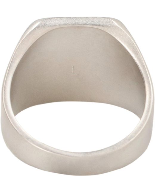 Vetements Gray Brass Ring