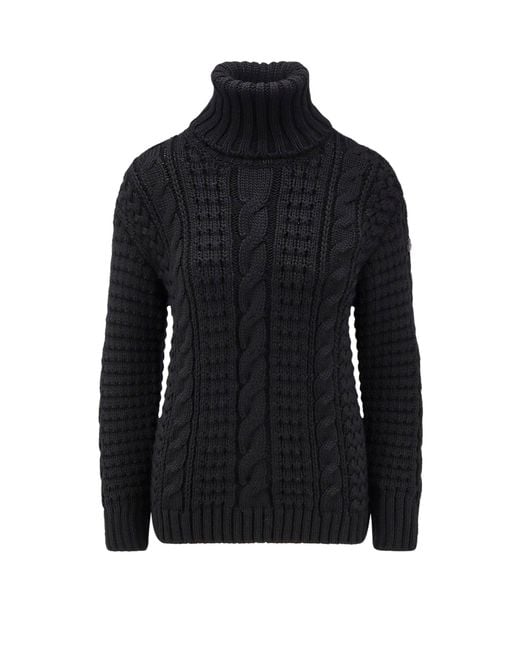 Moncler Genius Black Moncler 4 Edward Enninful Ee72 Virgin Wool Turtleneck