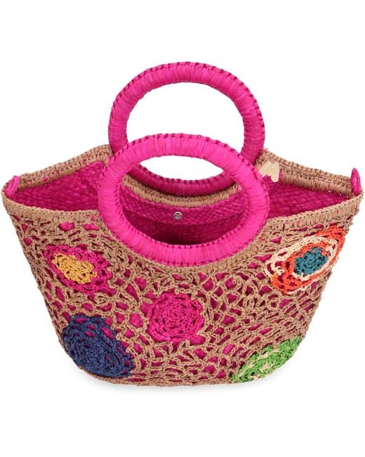 MADE FOR A WOMAN Pink Daddy Fleurs S Handbag