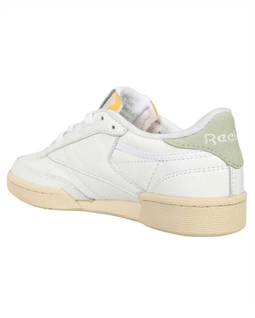 Reebok White Low-Top Sneakers