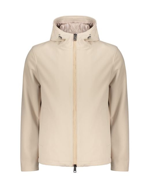 Herno Natural Lightweight Jacket With Hood For Every Occasion