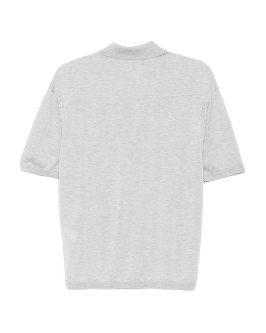 Emporio Armani White T-Shirts And Polos