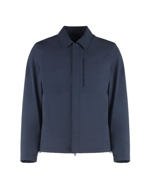 Paul & Shark Blue Techno Fabric Jacket