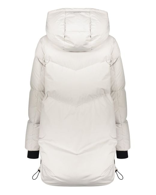 Herno White Full Zip Down Jacket
