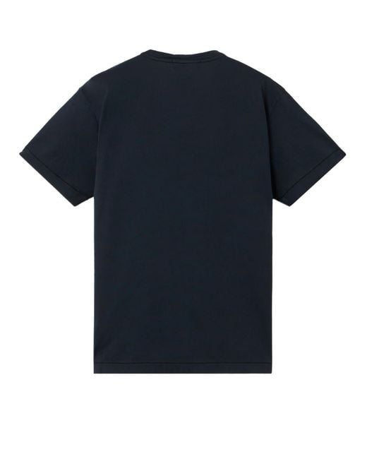 Stone Island Blue T-Shirts And Polos