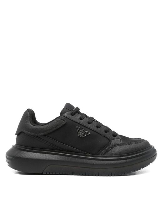 Emporio Armani Exclusive Black Sneakers