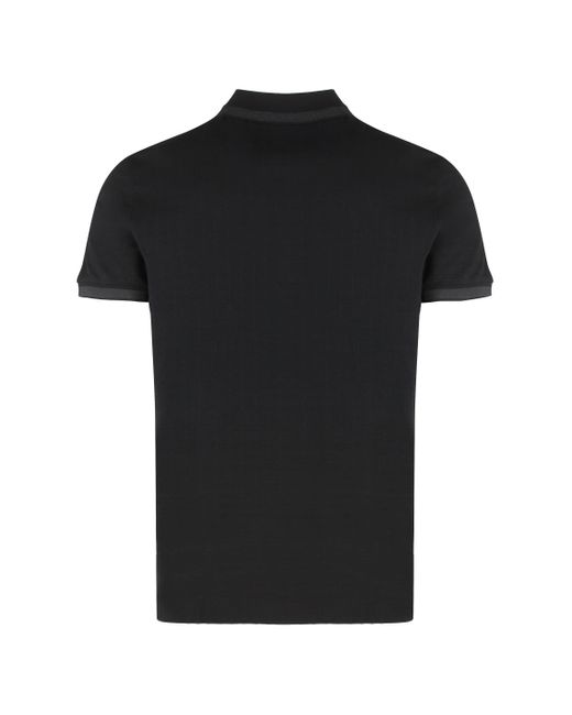 Boss Black Cotton-Piqué Polo Shirt for men