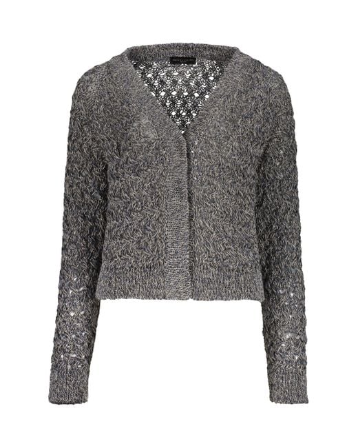 Fabiana Filippi Gray Item With Open Stitch Knitting